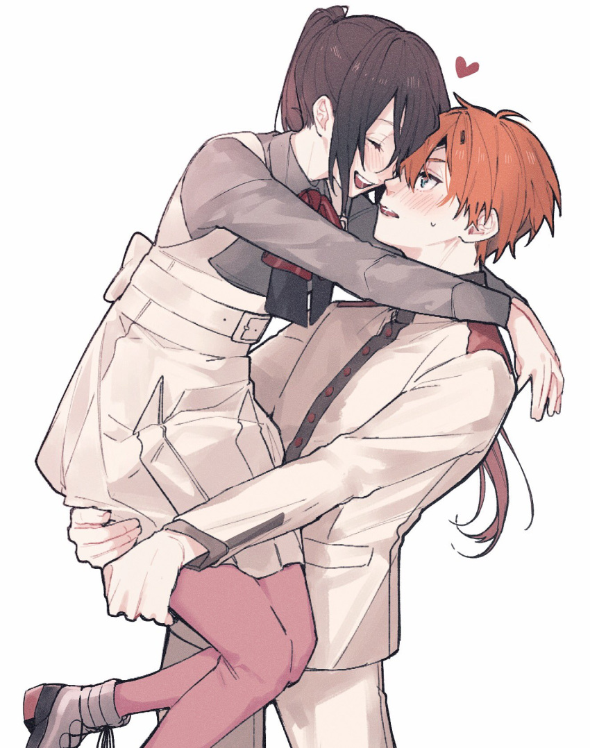 akane_rin, ayakashi_gohan, duo, fanart, female, inushima_yomi, male, pixiv_id_11338758