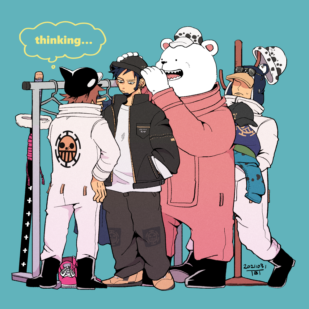 :d, bear, bepo, clothes_hanger, facial_hair, fur_hat, hat, jacket
