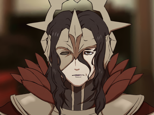 1boy, black_eyes, black_hair, closed_mouth, fire_emblem, iago_(fire_emblem), looking_at_viewer, male_focus, mask, raven_utau, solo, turtleneck, upper_body