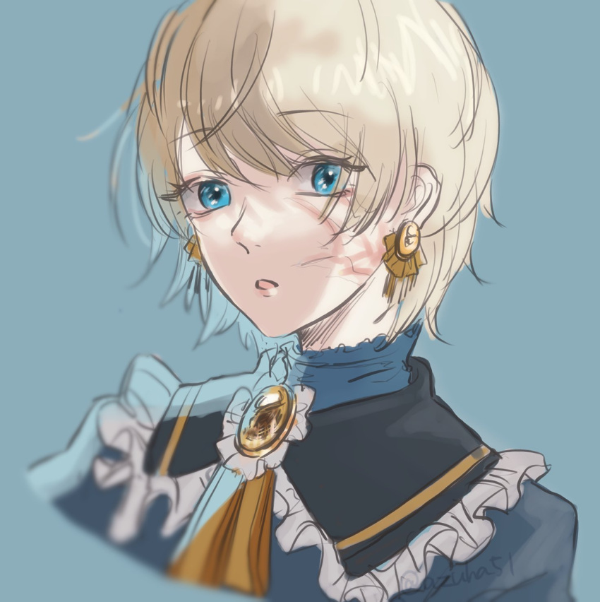 1girl, :o, alternate_costume, animification, apex_legends, azuha, bangs, blonde_hair