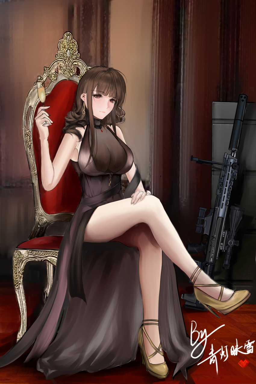 1girl, ahoge, alternate_costume, alternate_hairstyle, armlet, ass, bangs, bare_shoulders