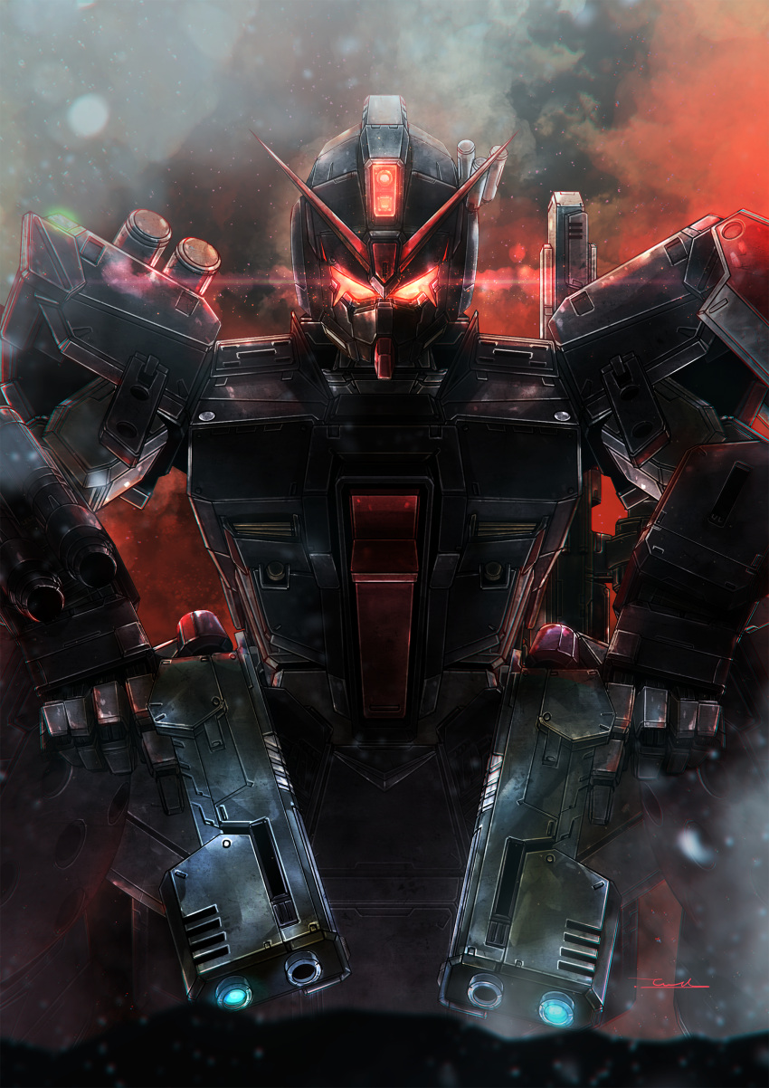 absurdres, call_of_duty, call_of_duty:_black_ops, dual_wielding, glowing, glowing_eyes, gm_spartan_rg, gun