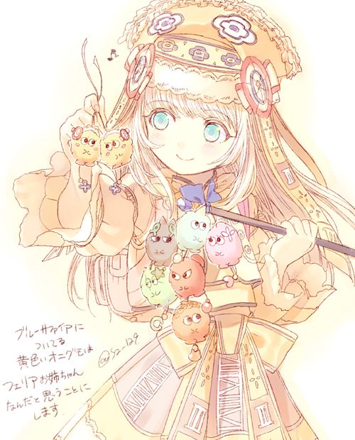 1girl, backpack, bag, blue_eyes, blush, bow, closed_mouth, dress