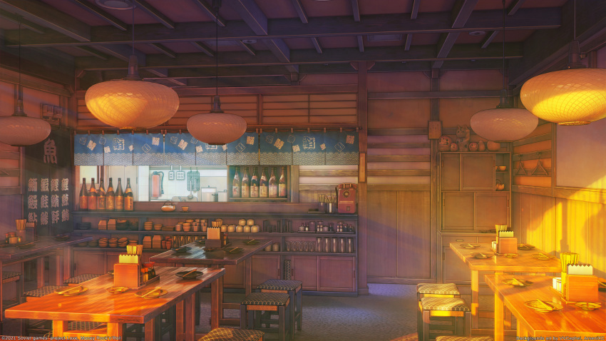 3d, arsenixc, bottle, bowl, ceiling, ceiling_light, chair, chopsticks