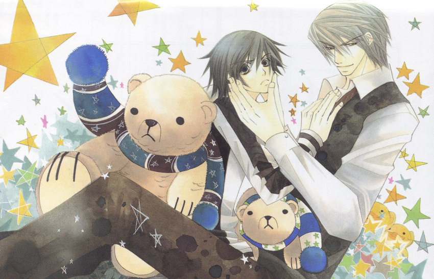 akihiko_usami, bleed_through, junjou_romantica, male, misaki_takahashi, yaoi