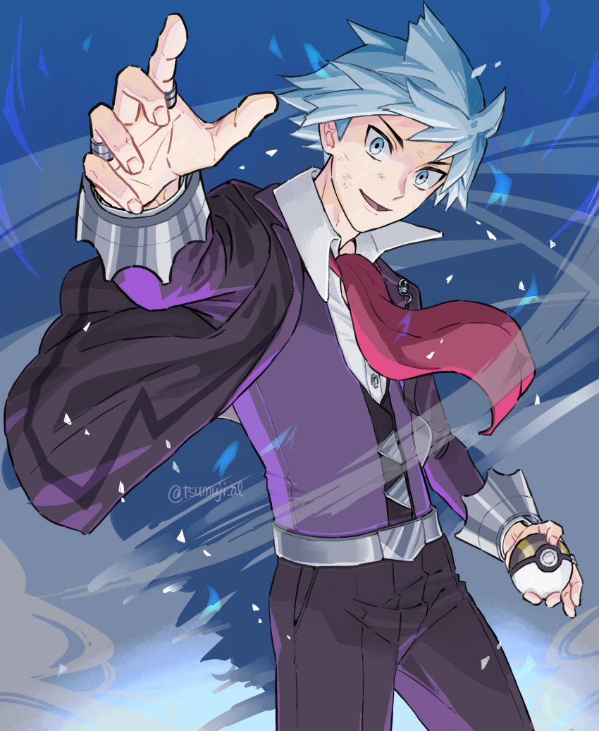 1boy, absurdres, aihysa, bangs, buttons, collared_shirt, commentary_request, cowboy_shot