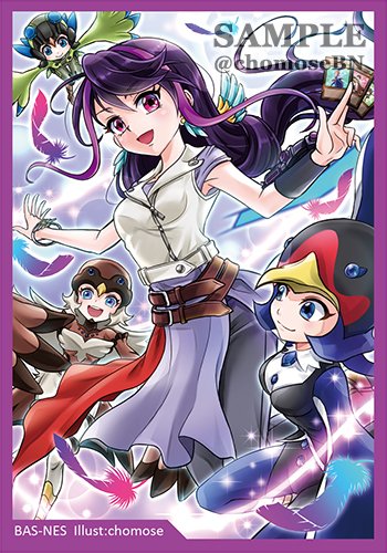 4girls, belt, bird_wings, birds, black_pants, bracelet, chomose, duel_monster