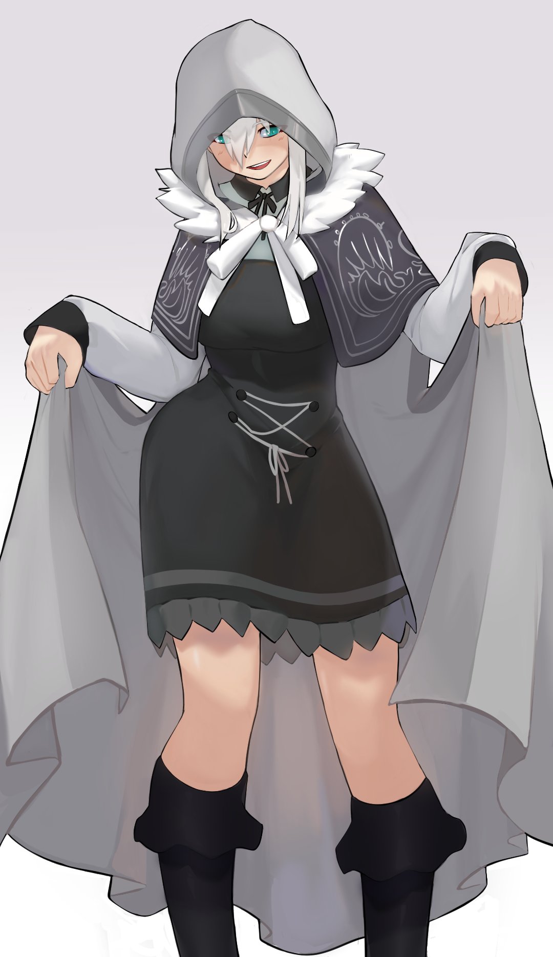 1girl, blush, breasts, buffy_(risottosf), fate/grand_order, fate_(series), gray_(fate), highres, looking_at_viewer, lord_el-melloi_ii_case_files, medium_breasts, short_hair, smile