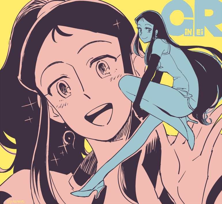 1girl, breasts, china_dress, chinese_clothes, closed_mouth, dress, elbow_gloves, giant_robo