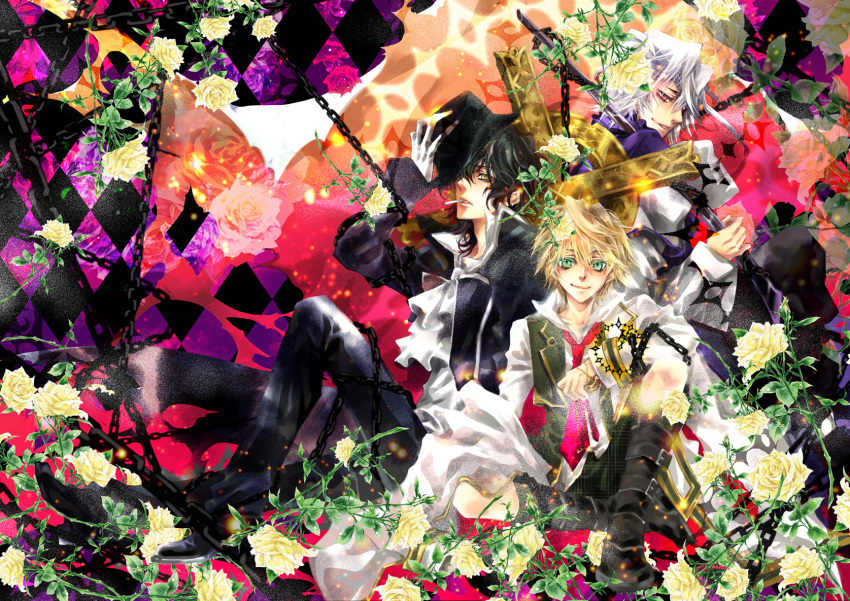 gilbert_nightray, hina_naoki, male, pandora_hearts, tagme