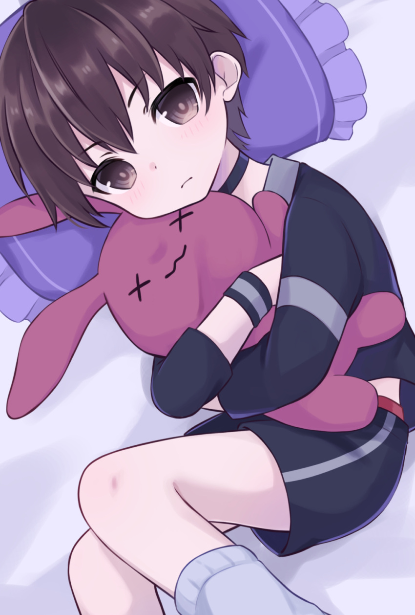 1boy, annoyed, black_eyes, black_hair, choker, highres, hikari1989, looking_at_viewer