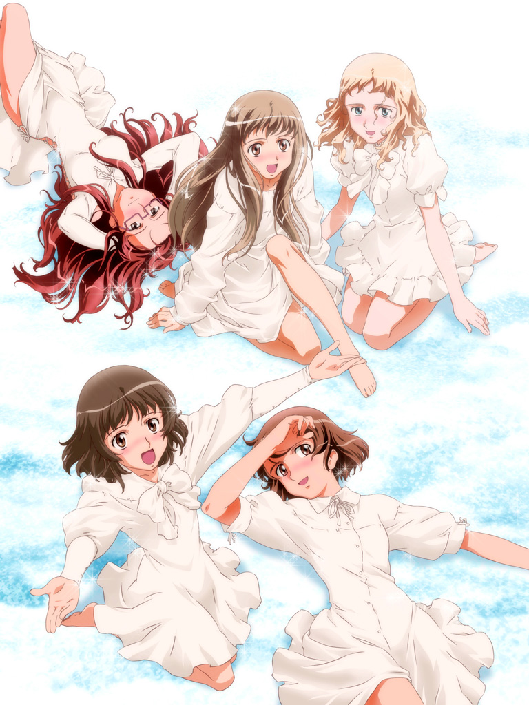 akanegi_atsuki, asahina_kyouko, harada_akari, kita_e_diamond_dust_drops, kitano_suomi, shiraishi_karin