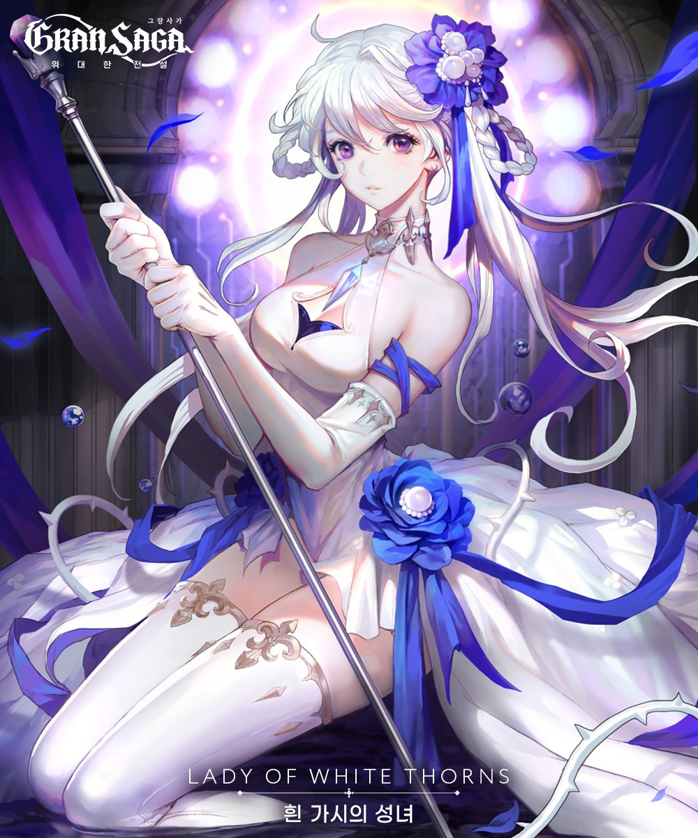 1girl, braid, cleavage_cutout, clothing_cutout, copyright_name, dress, earrings, english_text