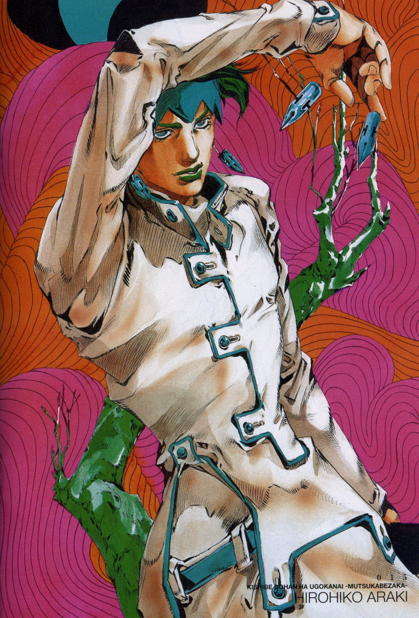 araki_hirohiko, jojo's_bizarre_adventure, kishibe_rohan, male, screening