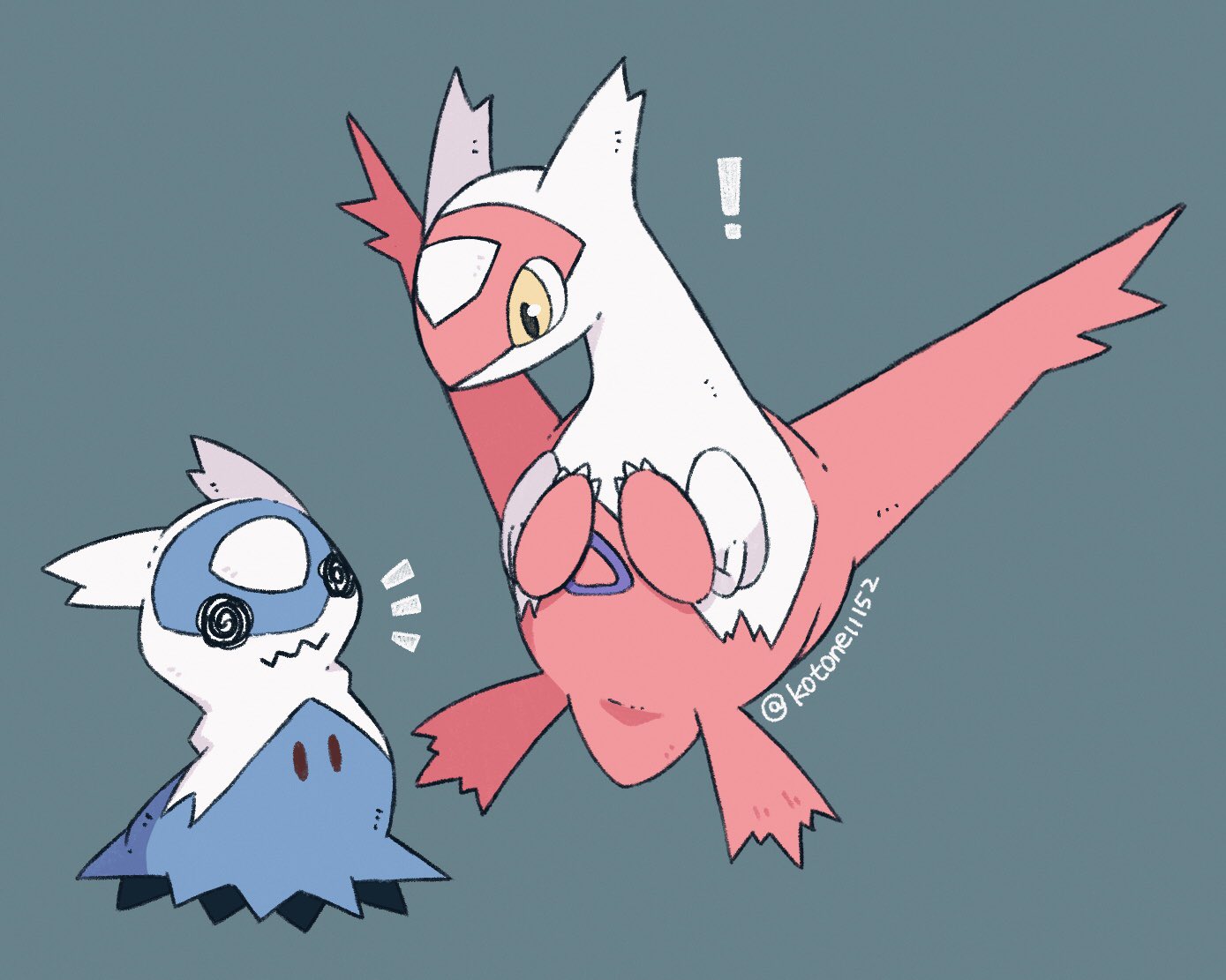 !, claws, cosplay, floating, kotone11152, latias, latios, latios_(cosplay)