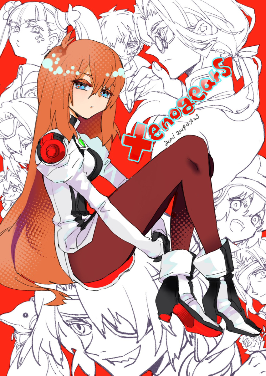 bartholomew_fatima, blue_eyes, breasts, citan_uzuki, closed_mouth, elhaym_van_houten, gloves, highres