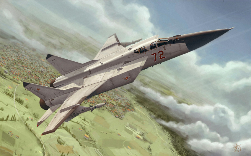 2013, 2others, aircraft, airplane, blue_sky, clouds, cloudy_sky, commission