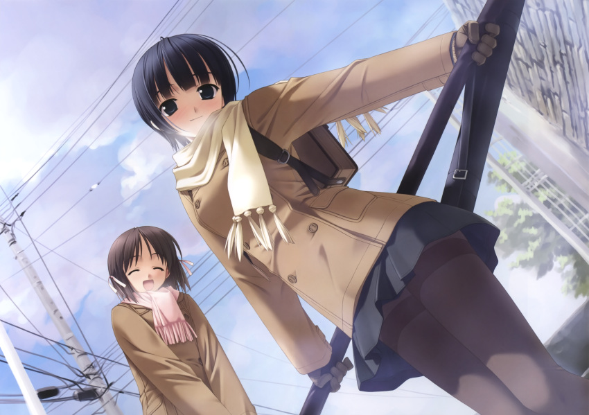 asaba_nonoka, hashimoto_takashi, ichinose_mio, pantyhose, seifuku, white_breath