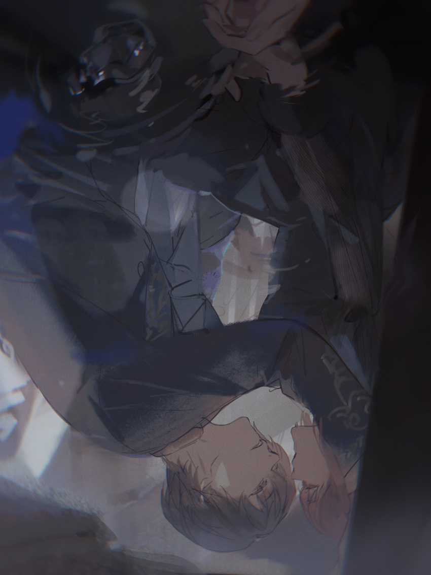 1boy, 1girl, duo, fanart, female, male, nanami_haruka, otori_eiji, rd_chet, uta_no_prince-sama