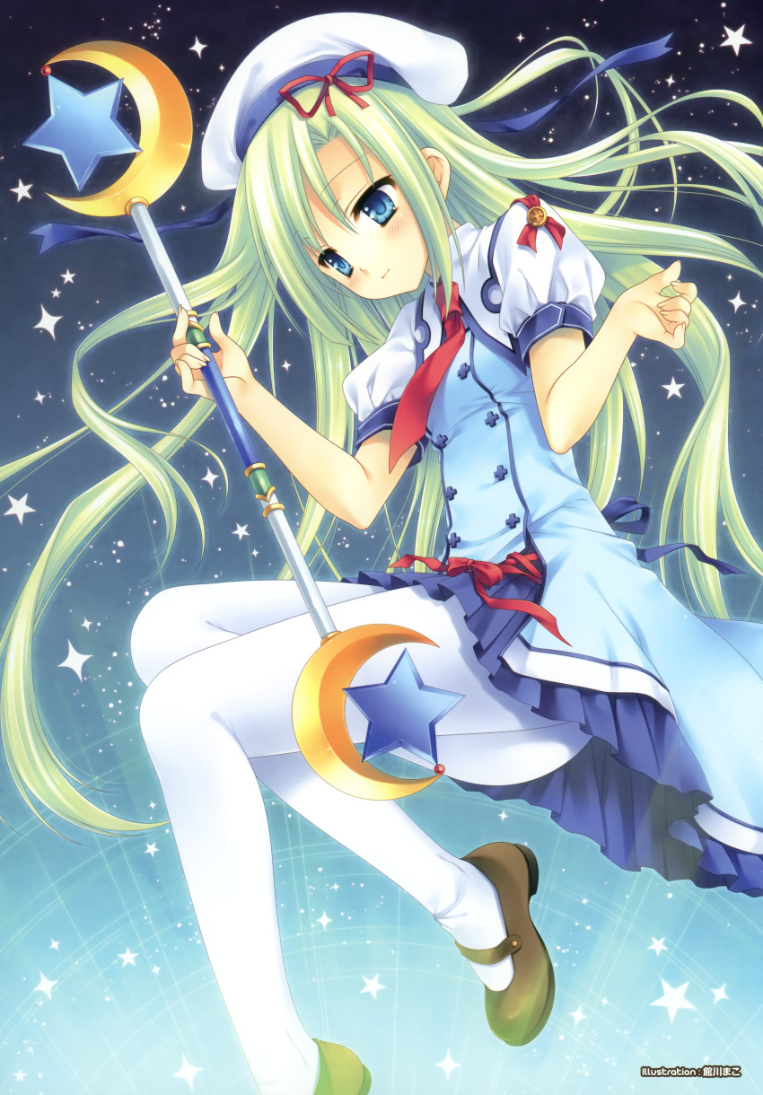 eltlinde_aschberg, magicarot_radiant, pantyhose, parasol, seifuku, tatekawa_mako