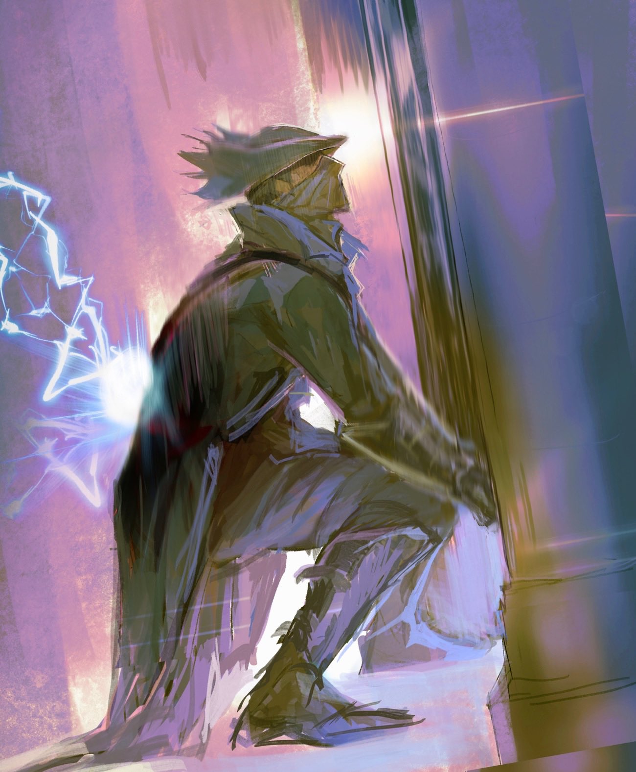 1other, ambiguous_gender, back_pain, bloodborne, boots, from_side, guri_otoko, hat