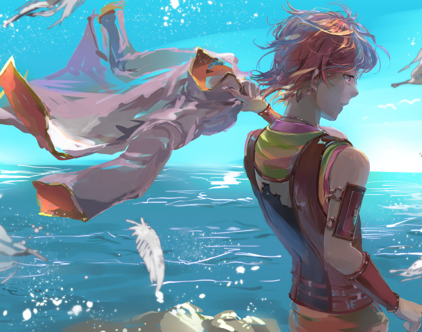 1boy, fanart, harukanaru_toki_no_naka_de_3, hinoe_(harukanaru_3), pixiv_id_5280825, solo