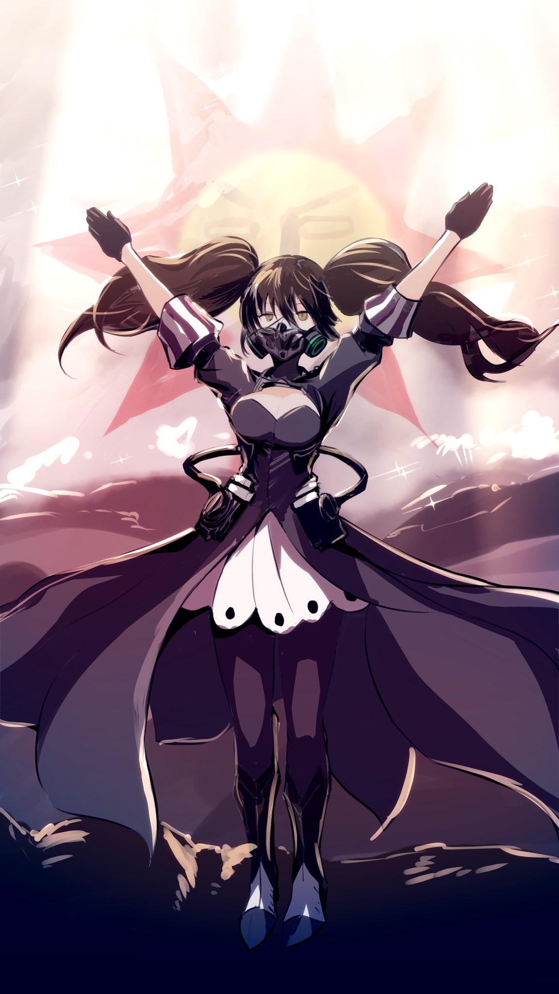 black_hair, black_legwear, dark_souls_(series), dark_souls_i, dress, highres, mineta_naoki, pantyhose