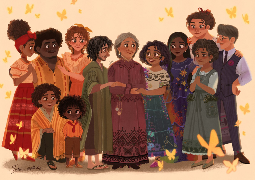 5boys, 6+girls, agustin_madrigal, alma_madrigal, antonio_madrigal, bruno_madrigal, bug, butterfly