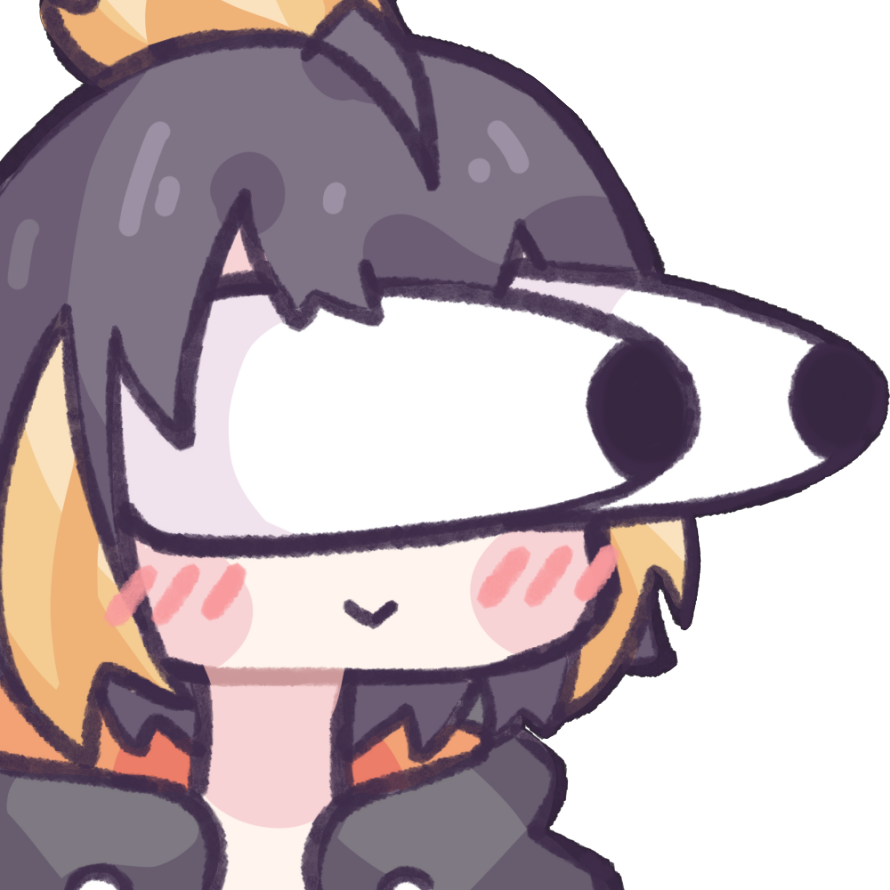 1girl, black_eyes, black_hair, black_hoodie, blush, booba_(meme), english_commentary, eye_pop