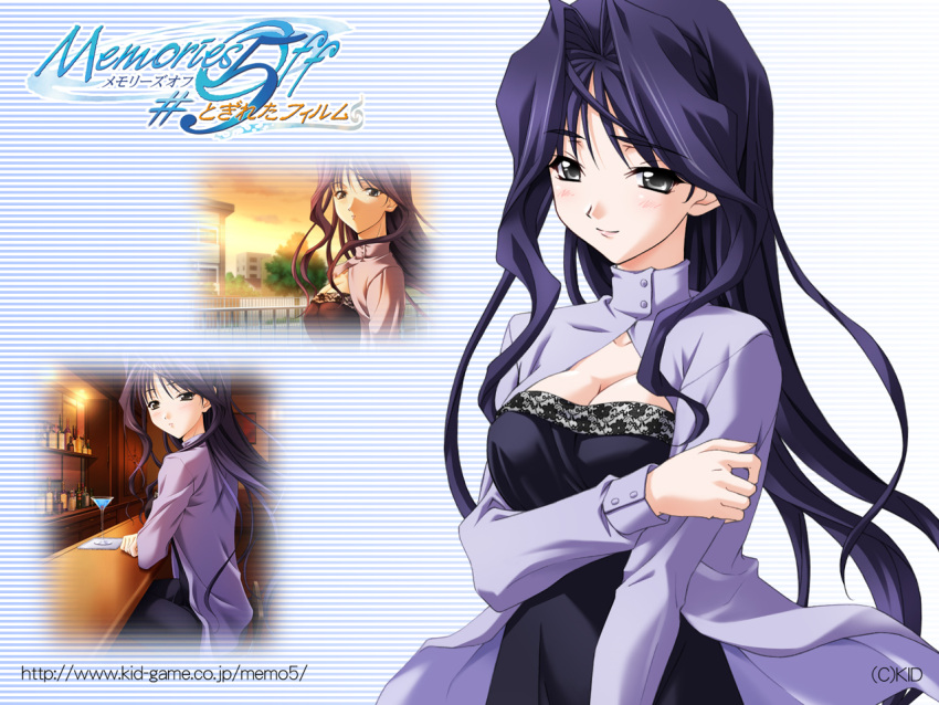 amamiya_mizuho, cleavage, koshimizu_takayuki, matsuo_yukihiro, memories_off, memories_off_5, wallpaper
