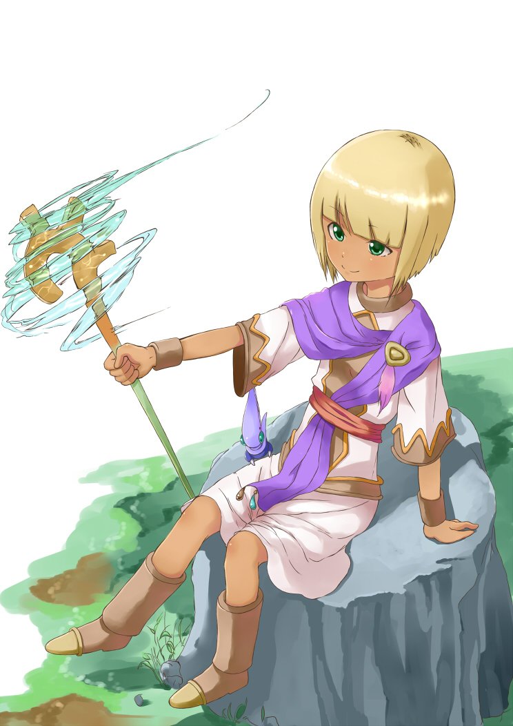1girl, 5t, blonde_hair, boots, bracelet, cape, closed_mouth, full_body