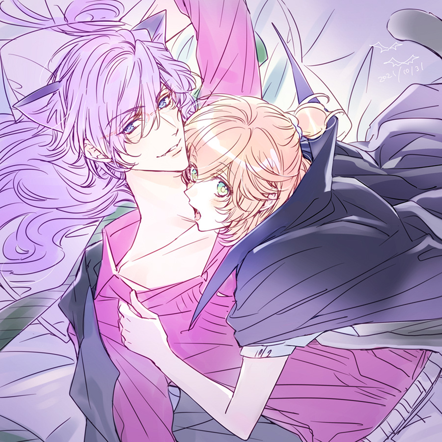 1boy, 1girl, fanart, kiniro_no_corda_3, kohinata_kanade, pixiv_id_1728228, toki_housei