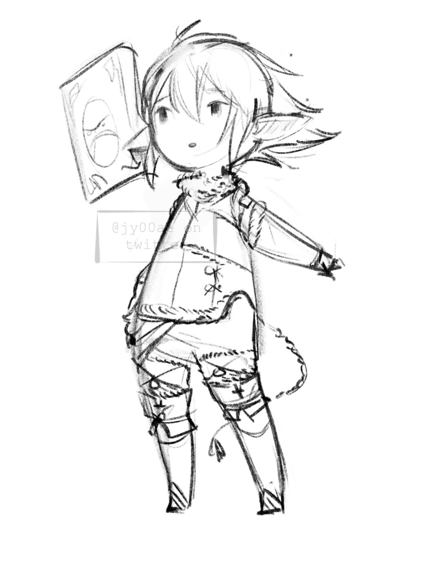 1boy, book, boots, cross, final_fantasy, final_fantasy_xiv, floating, floating_book