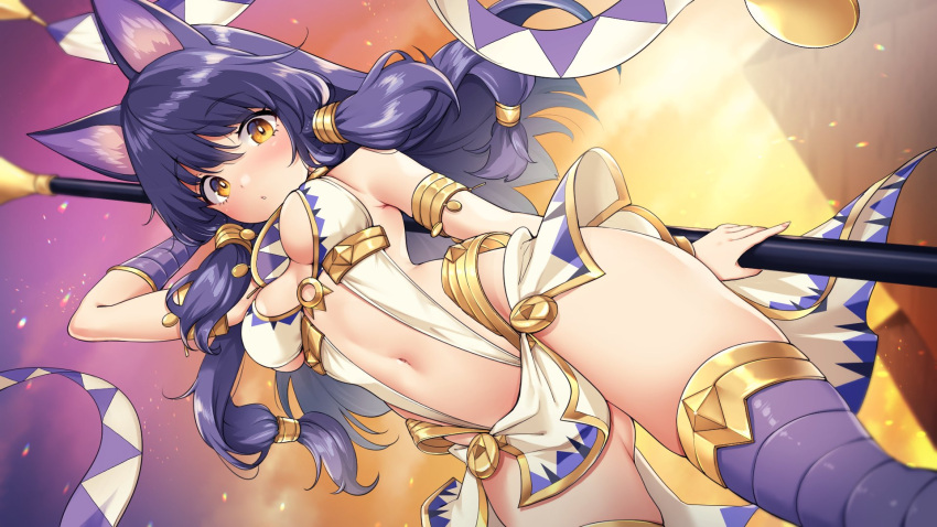 1girl, animal_ears, ass_visible_through_thighs, bangs, breasts, character_request, dog_ears, dog_girl