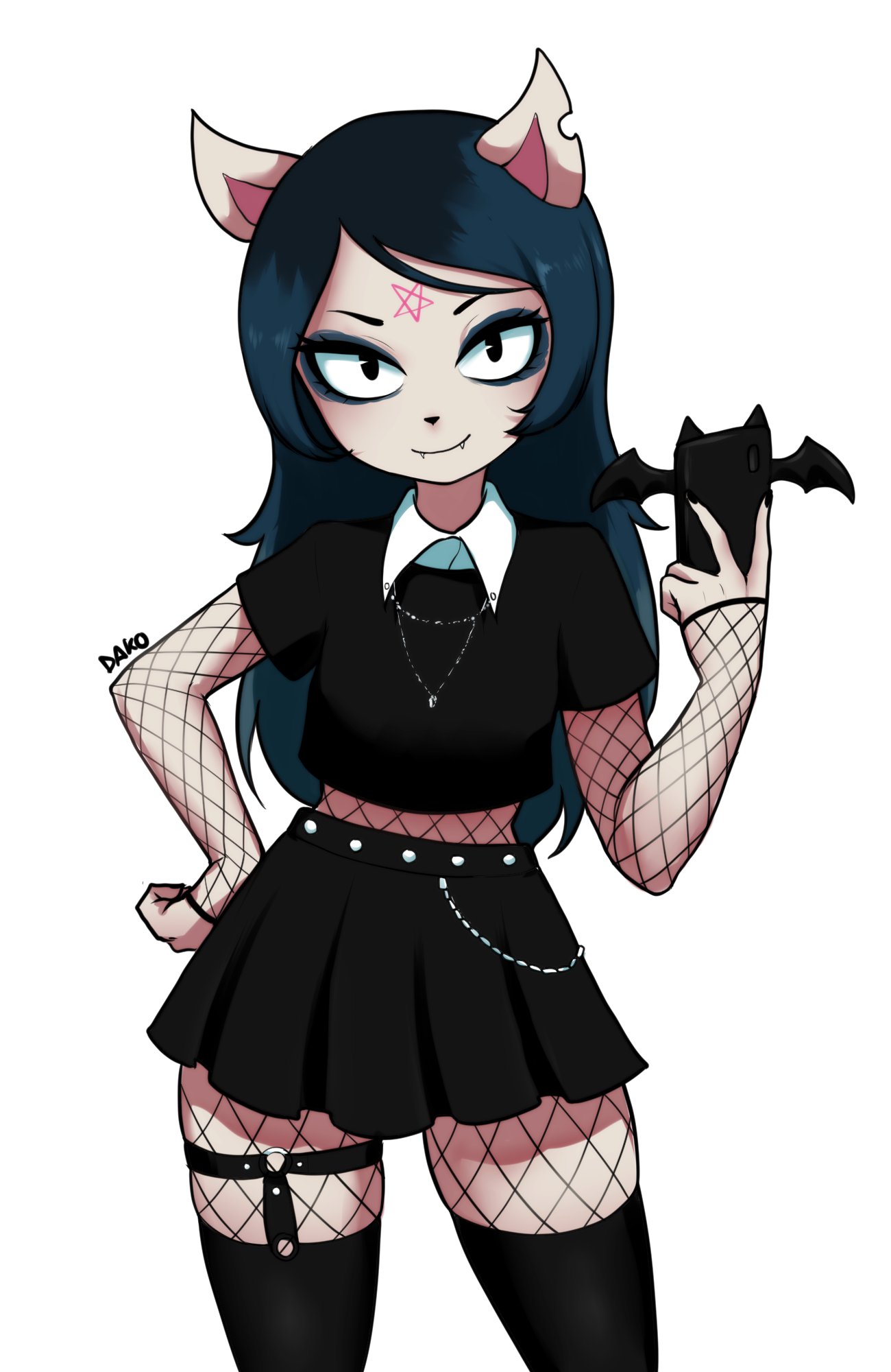 1girl, animal_ears, artist_name, bangs, black_eyes, black_footwear, black_hair, black_jacket