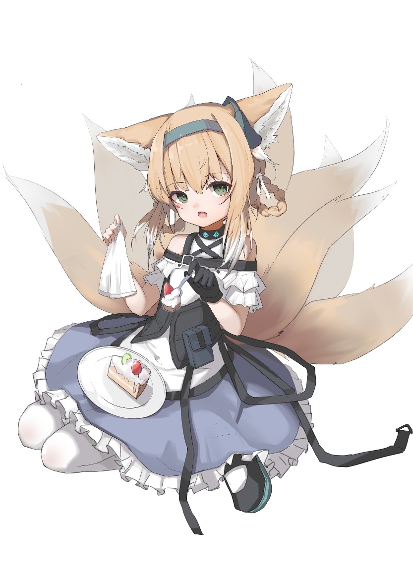 1girl, animal_ear_fluff, animal_ears, arknights, bangs, bare_shoulders, black_footwear, black_gloves