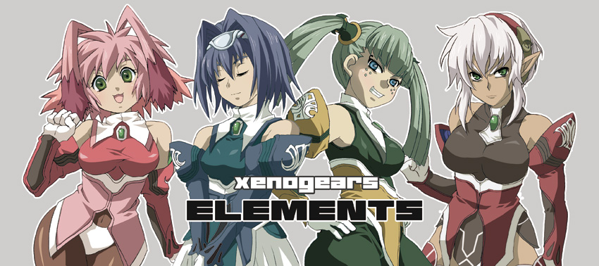 4girls, animal_ears, blue_eyes, blue_hair, breasts, closed_eyes, closed_mouth, dark-skinned_female