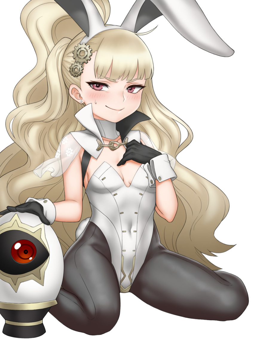 animal_ears, blonde_hair, blush, breasts, eitri_(fire_emblem), fire_emblem, fire_emblem_heroes, gears