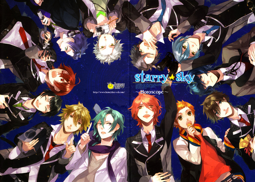 amaha_tsubasa, aozora_hayato, blue_hair, haruki_naoshi, hoshizuki_kotarou, kanakubo_homare, kazuaki, kinose_azusa