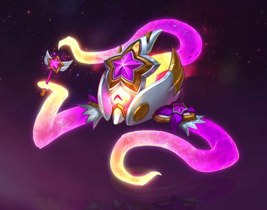 alien, english_commentary, holding, holding_staff, league_of_legends, solo, space, staff