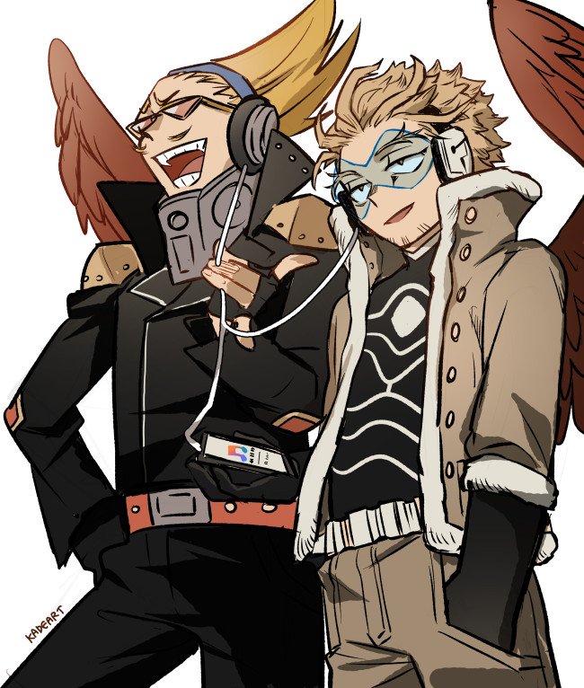 2boys, amplifier, audio_jack, belt, blonde_hair, boku_no_hero_academia, boots, cable