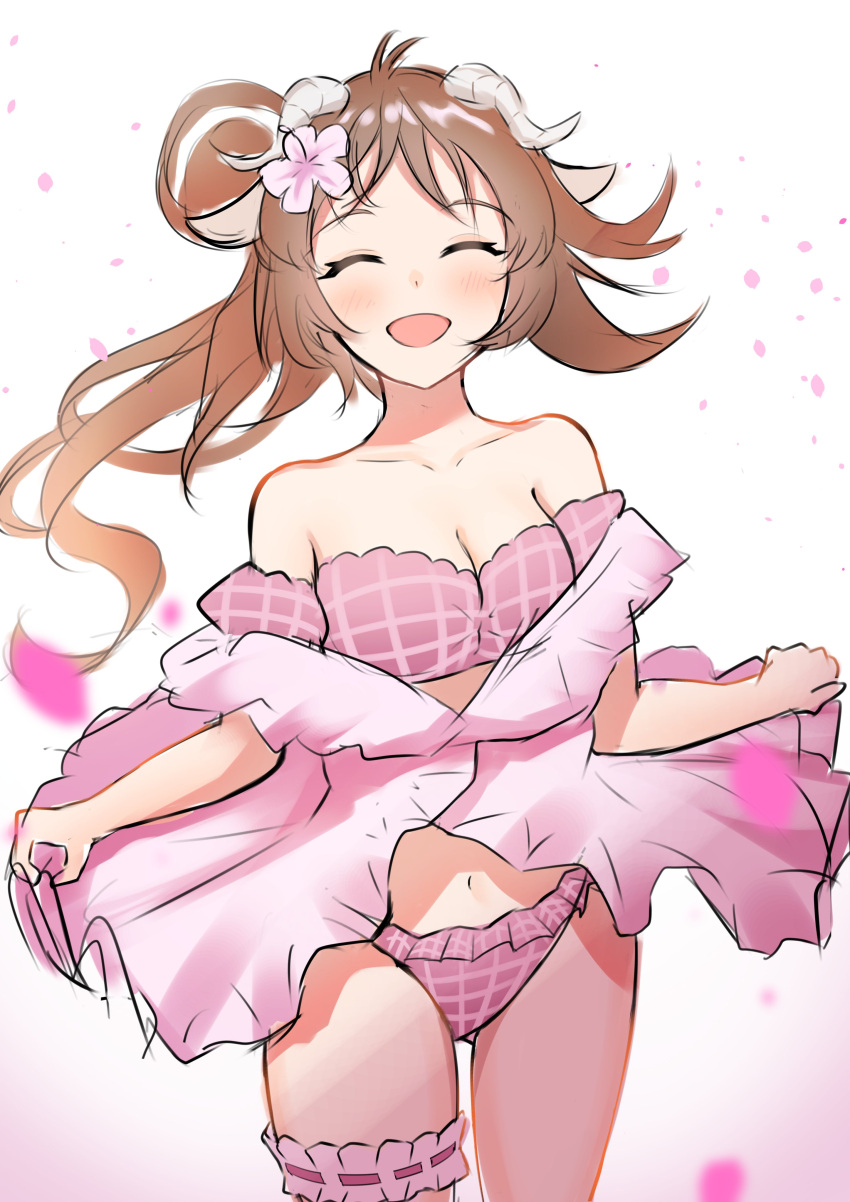 1girl, absurdres, animal_ears, arknights, bangs, bare_shoulders, bikini, blush