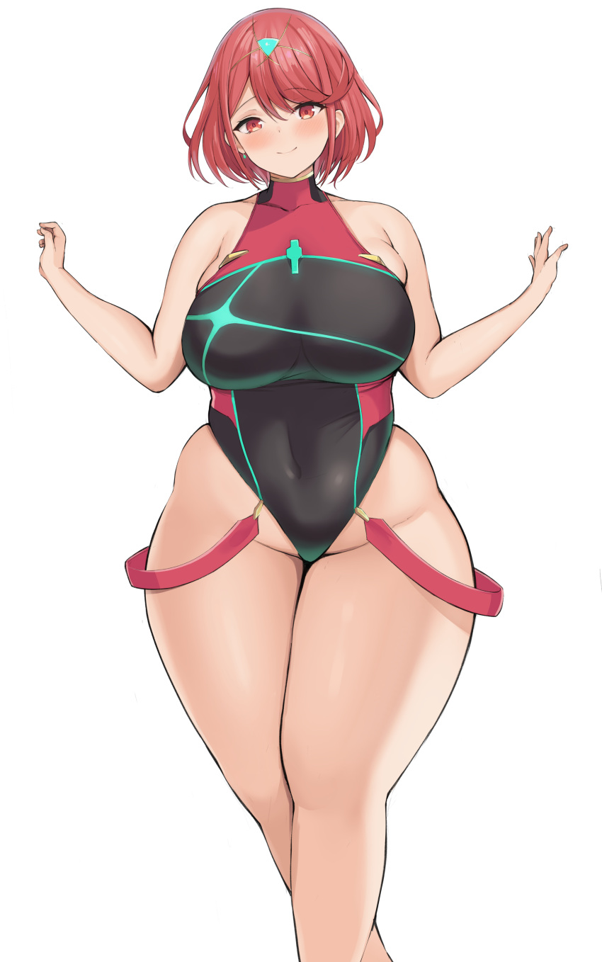 1girl, absurdres, bangs, bare_arms, bare_shoulders, blush, breasts, closed_mouth