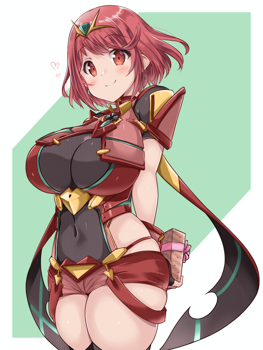 absurdres, bangs, black_gloves, breasts, chest_jewel, earrings, fingerless_gloves, gem