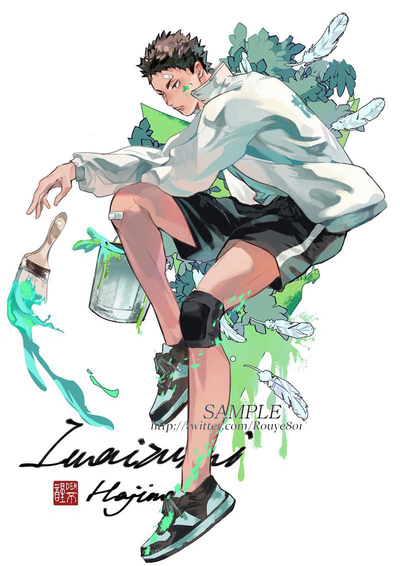 1boy, arm_on_thigh, bandaid, bandaid_on_face, bandaid_on_knee, black_eyes, black_hair, brown_hair