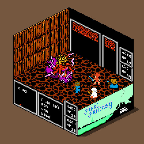 animated, animated_gif, blue_mage, character_request, colored_skin, final_fantasy, final_fantasy_i, holding