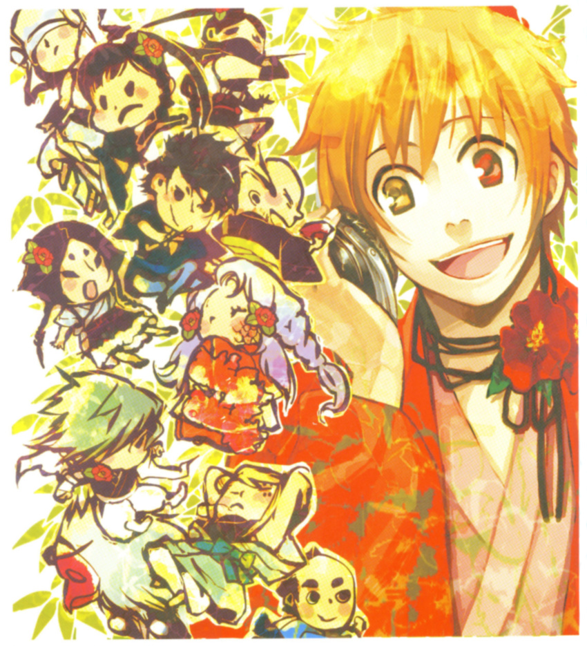 amatsuki, bonten, ginshu, heihachi, kuchiha, rikugou_tokidoki, shinonome_kon, takayama_shinobu
