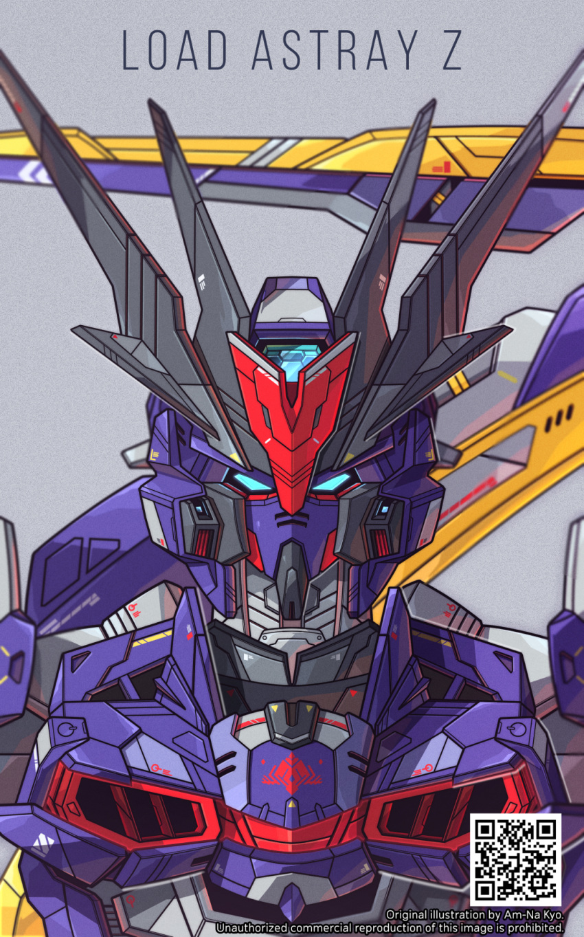 artist_name, azzalea, character_name, english_commentary, grey_background, gundam, gundam_seed, gundam_seed_astray