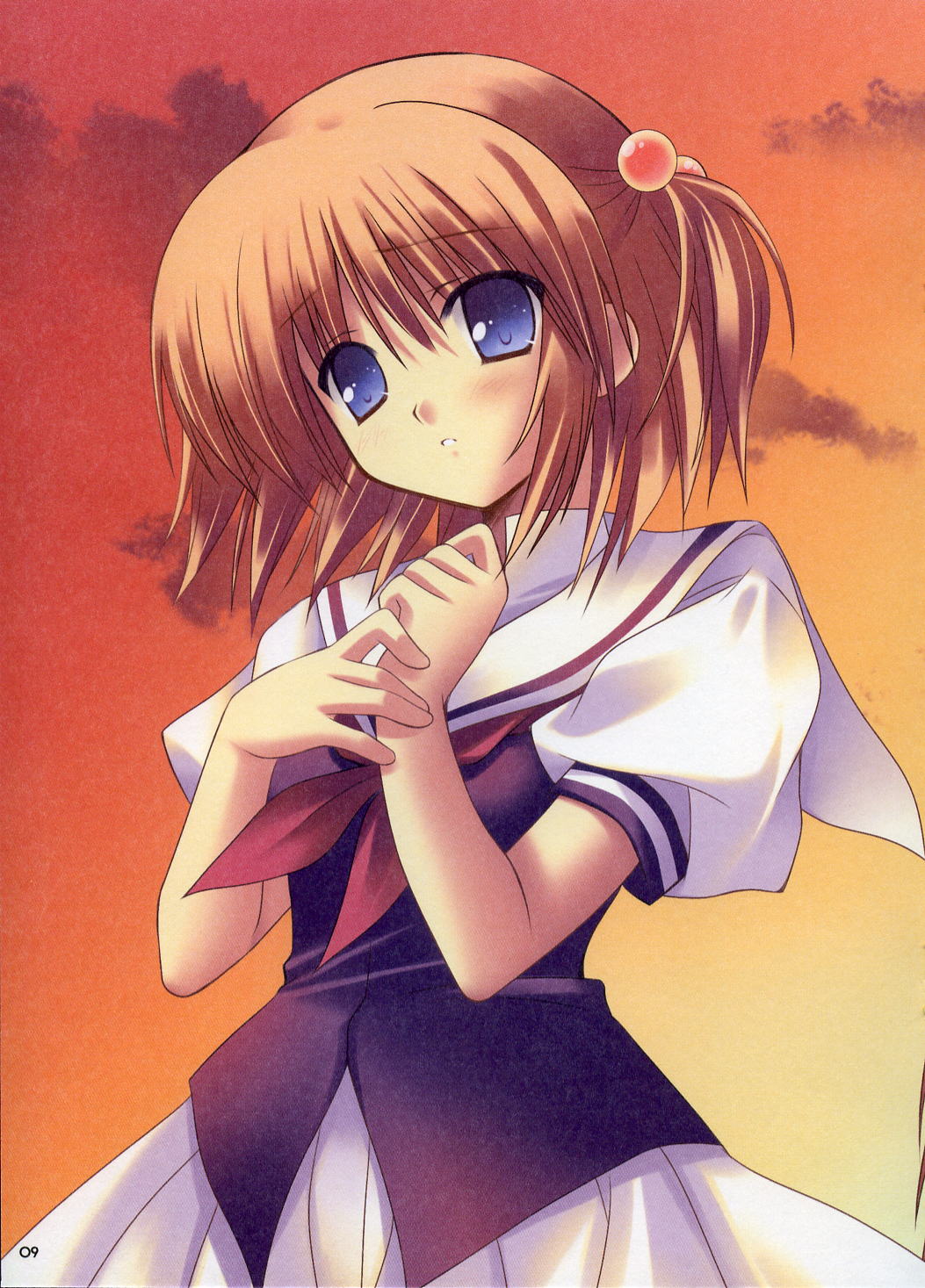 moshimo_ashita_ga_hare_naraba, nonosaki_tsubasa, seifuku, spread_pink, zinno
