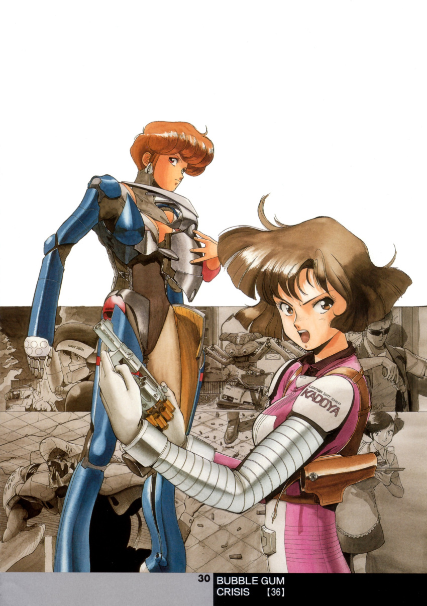 asagiri_priscilla, bubblegum_crisis, chang_irene, sonoda_kenichi, tagme